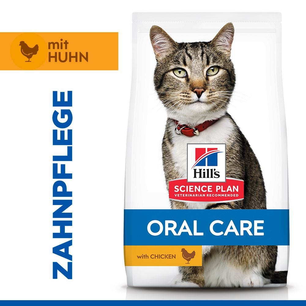 Hills Science Plan Adult Oral Care Huhn Trockenfutter für Katzen_1