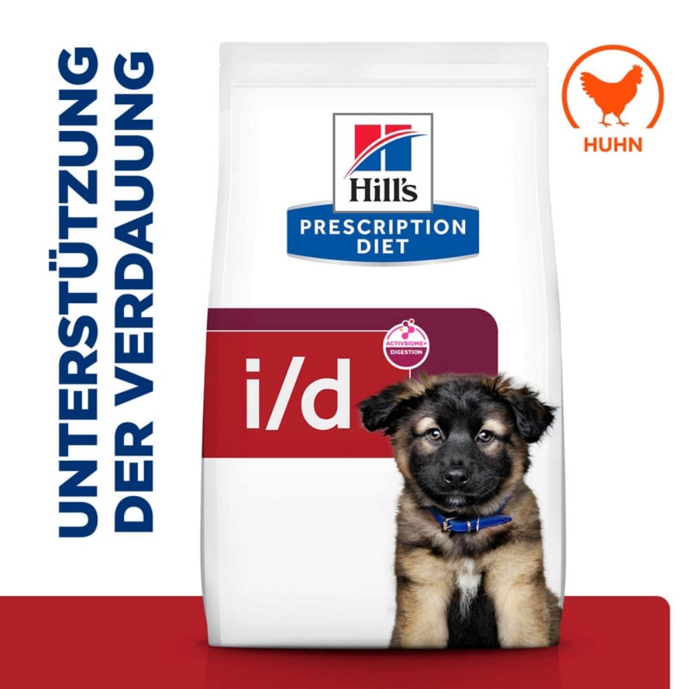 Hills Prescription Diet i/d Digestive Care Puppy Trockenfutter für Hunde mit Huhn_1