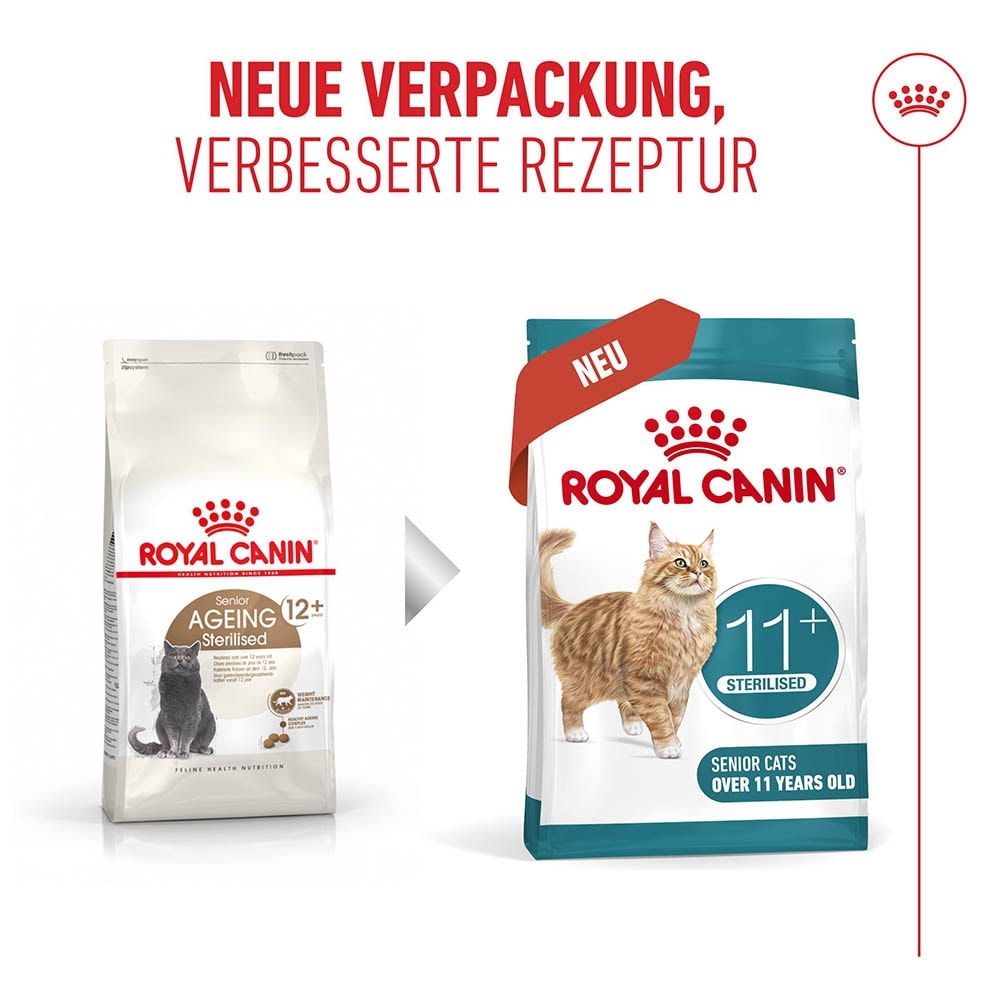 Royal Canin Ageing 11+ Sterilised Trockennahrung für kastrierte Senior Katzen_6