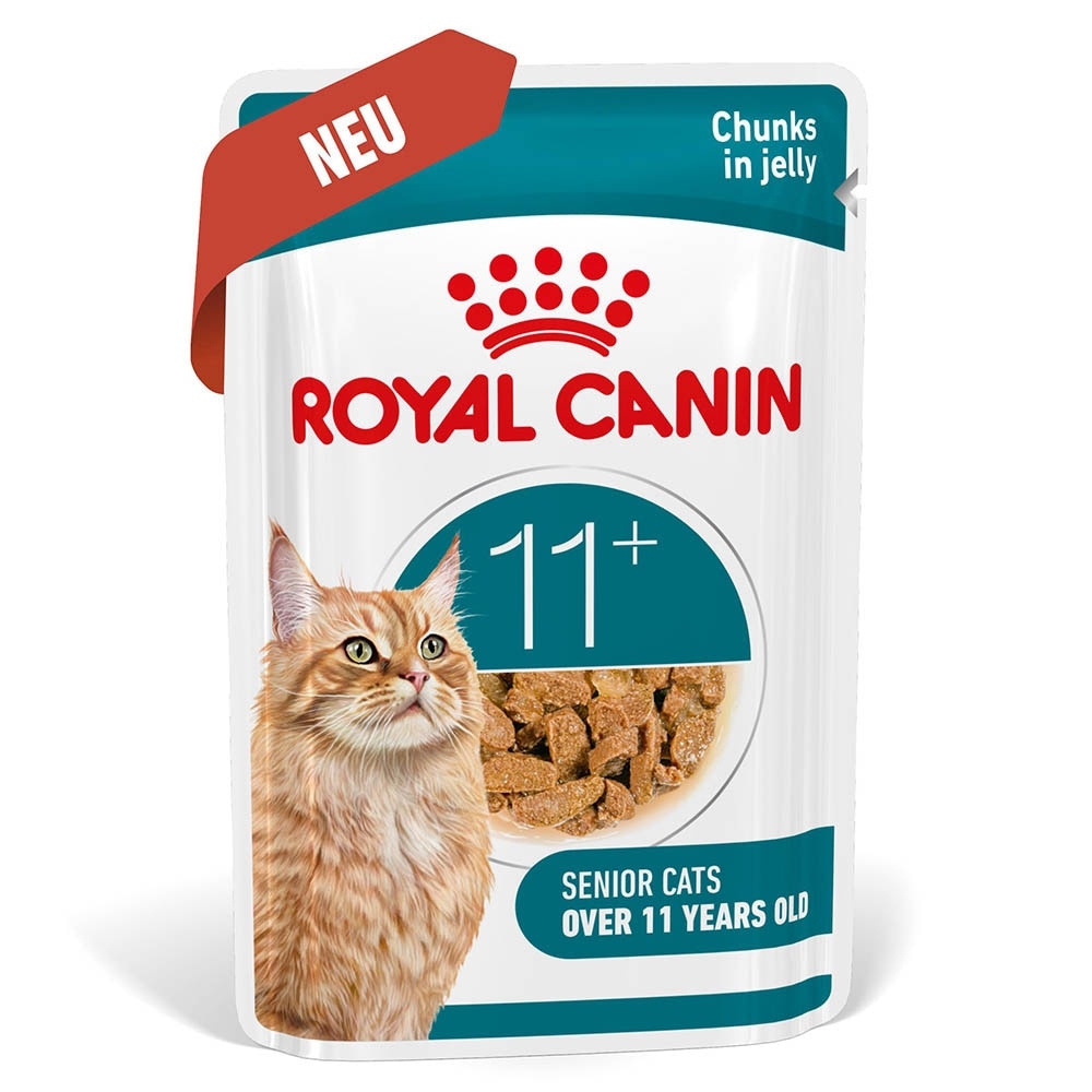 Royal Canin Ageing 11+ Feuchtnahrung in Gelee für Senior Katzen ab dem 11. Lebensjahr_0