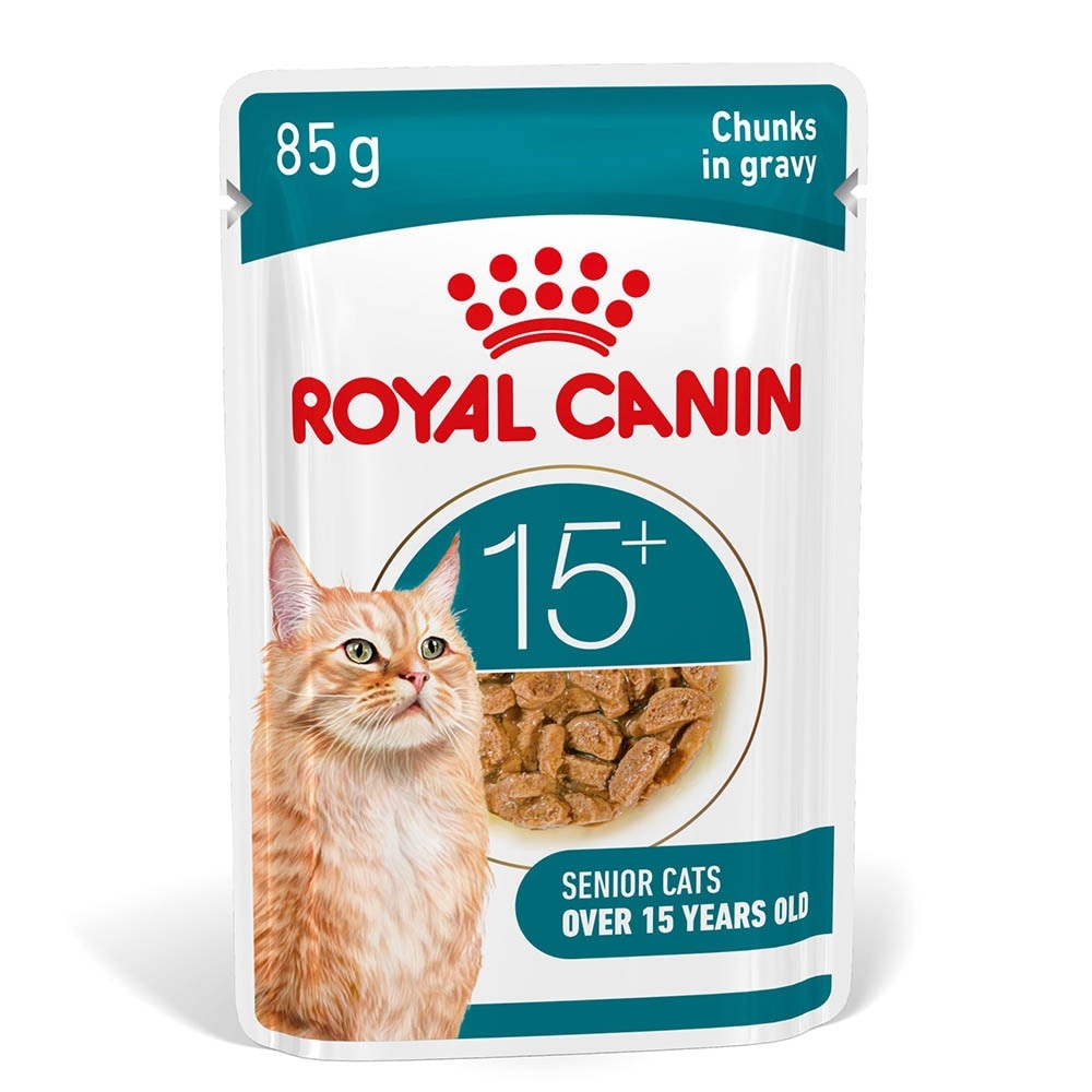Royal Canin Ageing 15+ Feuchtnahrung in Soße für Senior Katzen ab dem 15. Lebensjahr_1