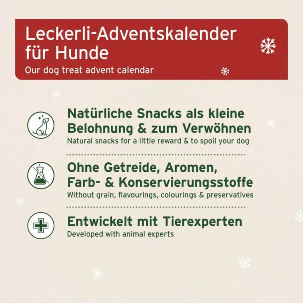 Aniforte Adventskalender 2024 für Hunde_2