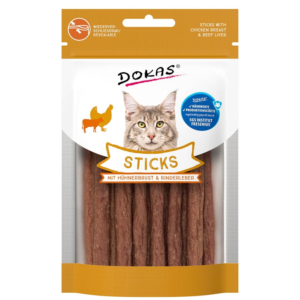 Dokas Sticks mit Hühnerbrust & Rinderleber_0