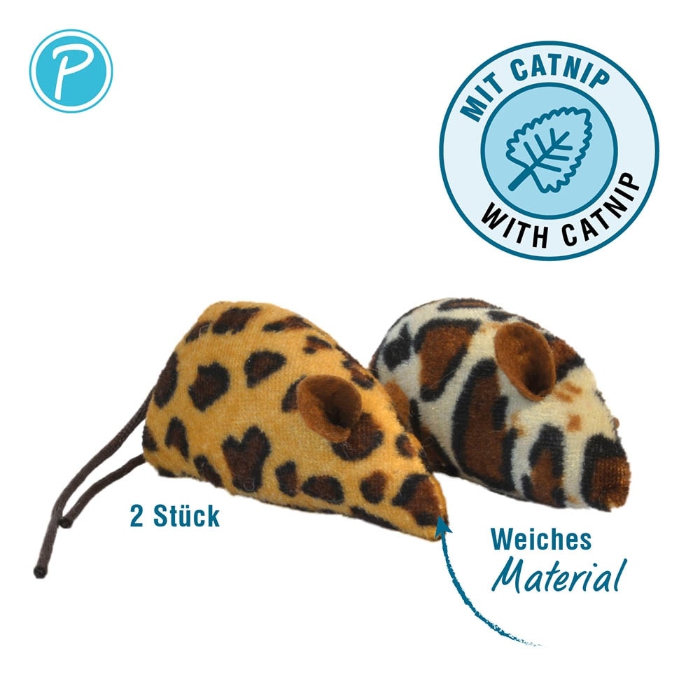 Petlando Katzenspielzeug Leo Mäuse_1