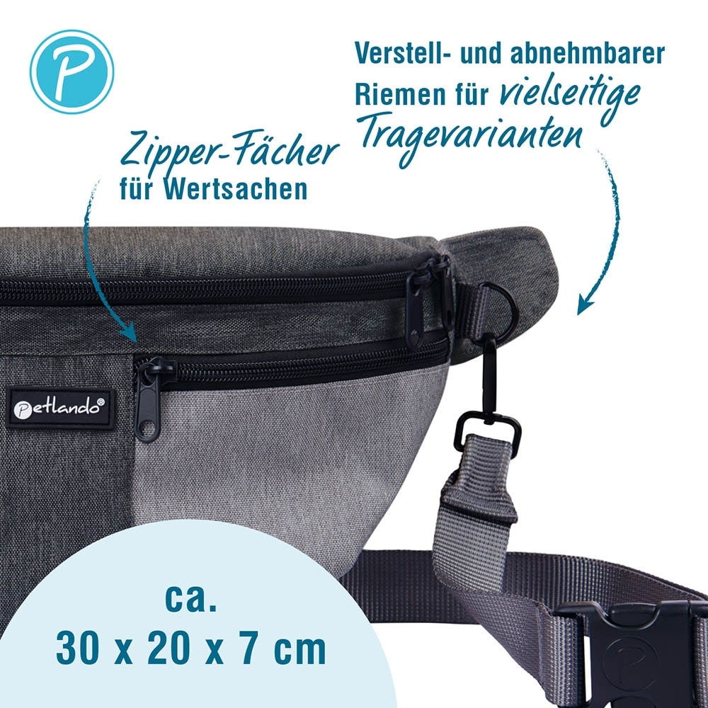 Petlando Everest Crossbag grau_1