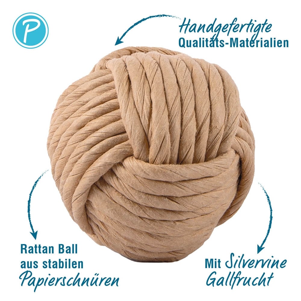 Petlando Earthcat Silvervine Papierball_1