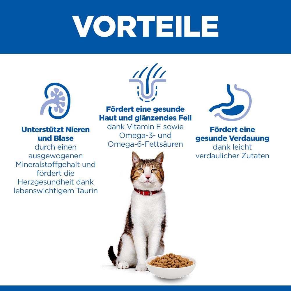 Hills Science Plan Mature Adult 7+ Huhn Trockenfutter für Katzen_3