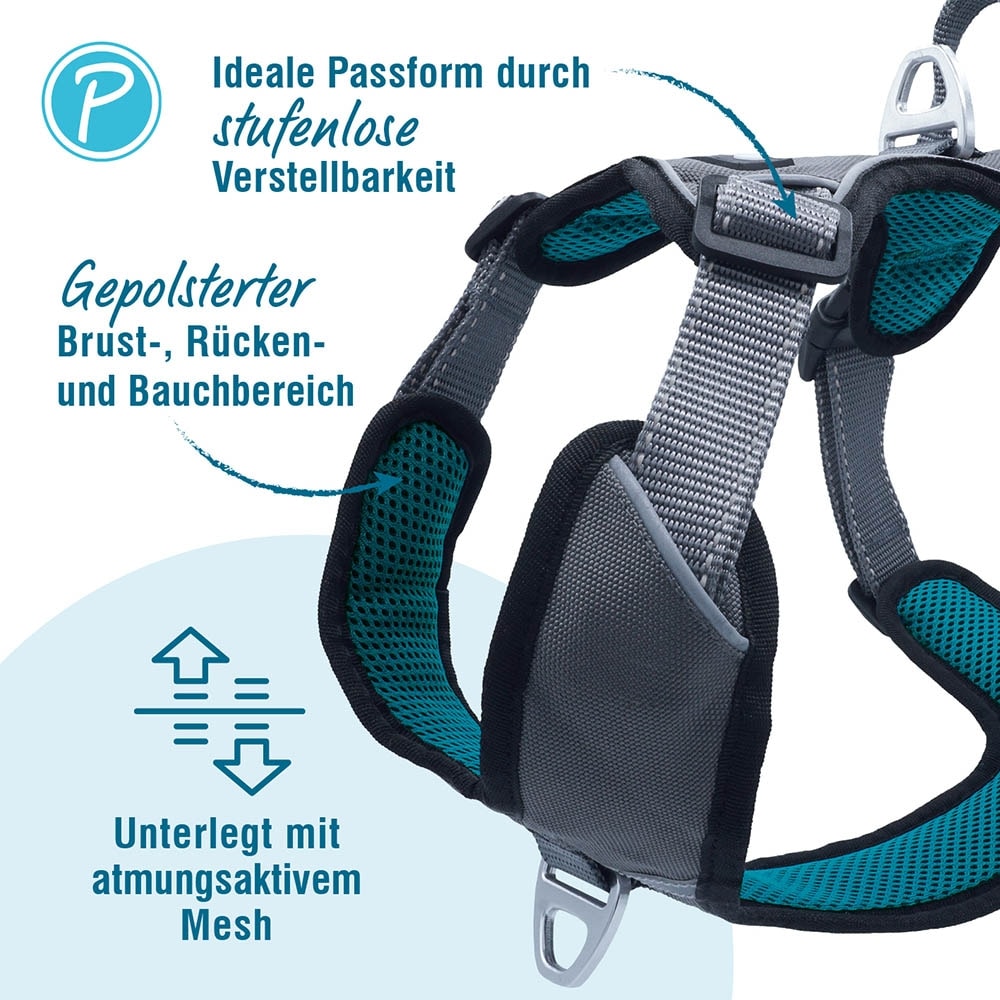 Petlando Outdoor Geschirr petrol_2