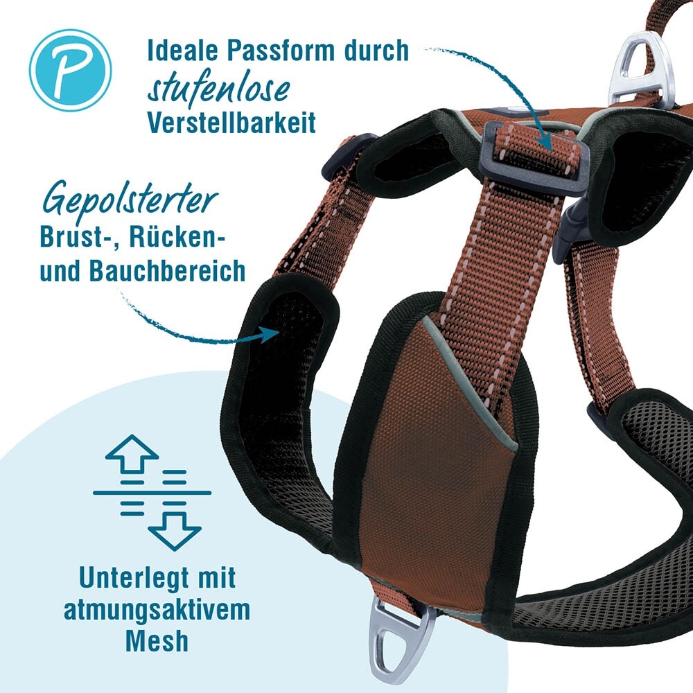 Petlando Outdoor Geschirr mokka_2