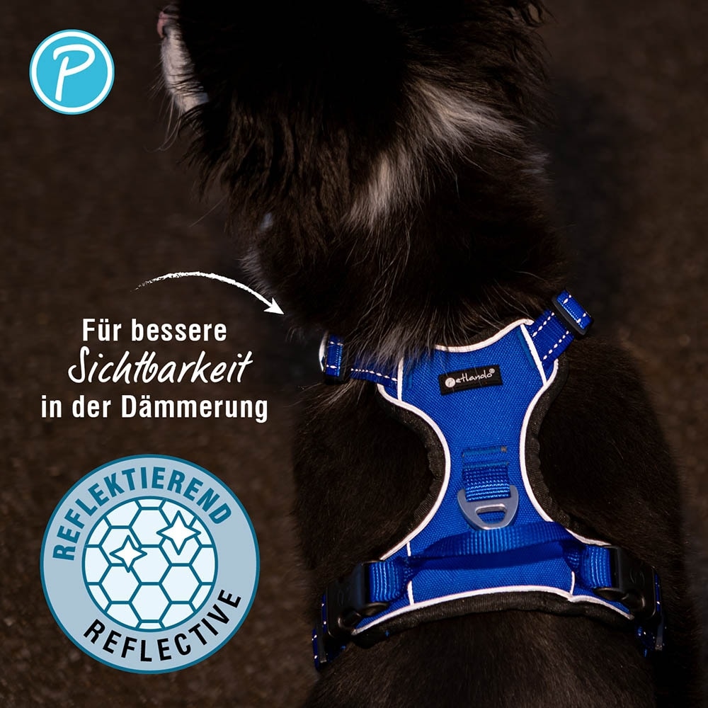 Petlando Outdoor Geschirr navy_4