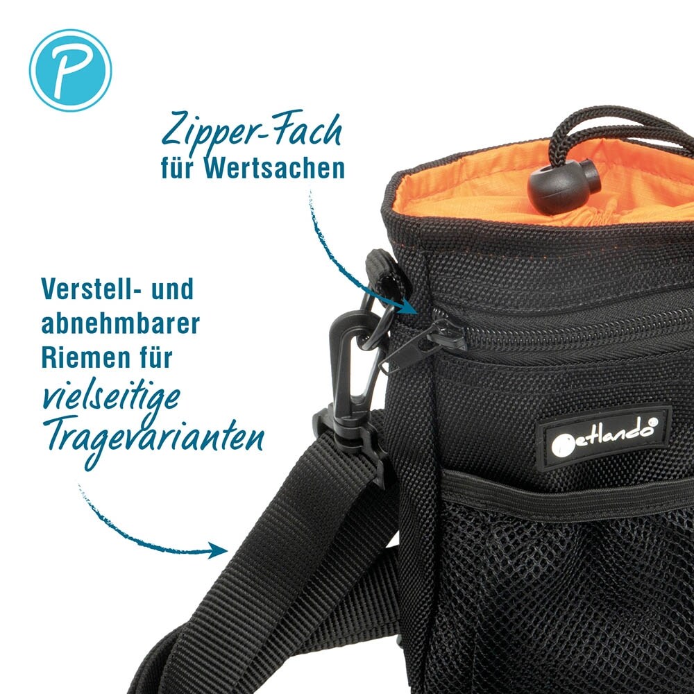Petlando Premium Snackbag schwarz_1