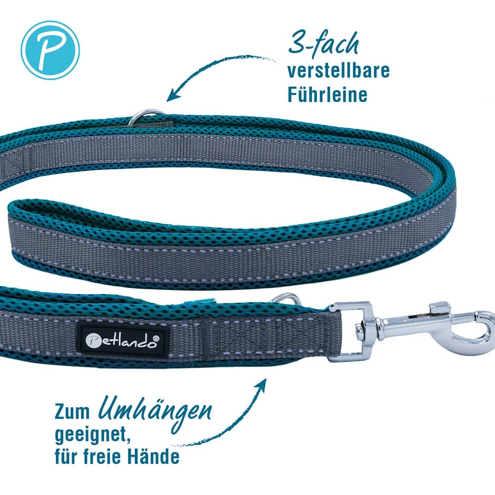 Petlando Outdoor Führleine petrol_1