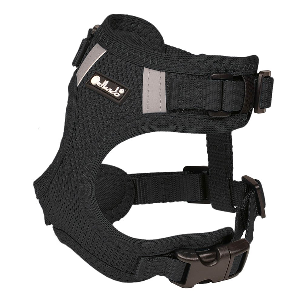 Petlando Mesh Vest Geschirr schwarz_0