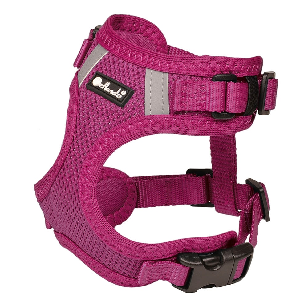 Petlando Mesh Vest Geschirr fuchsia_0