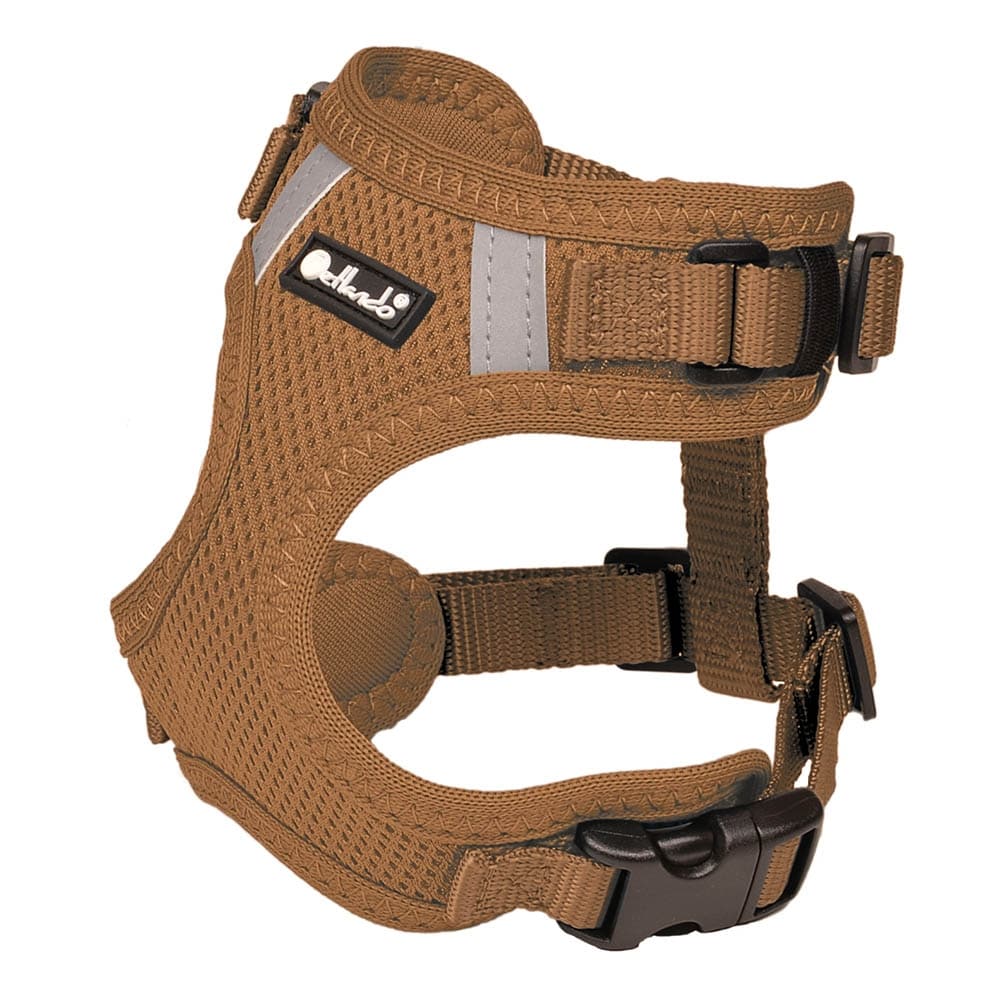 Petlando Mesh Vest cognac_0