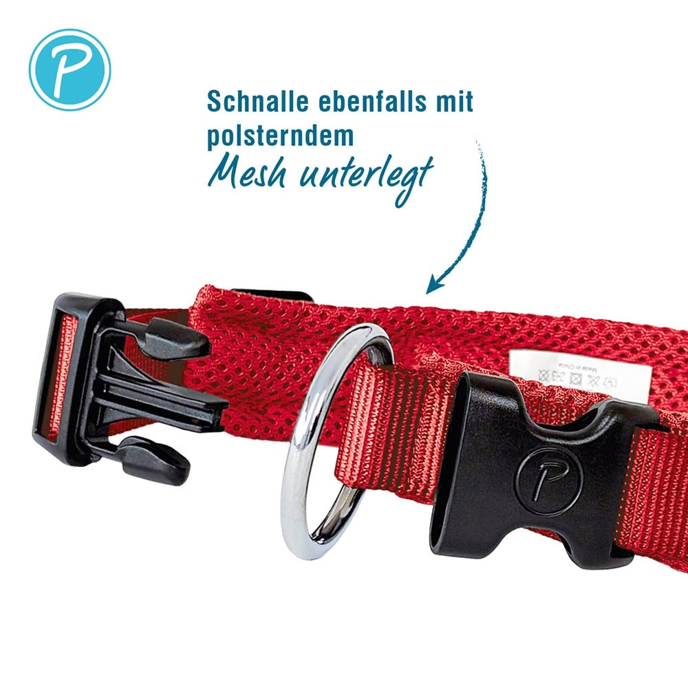 Petlando Mesh Halsband rot_2