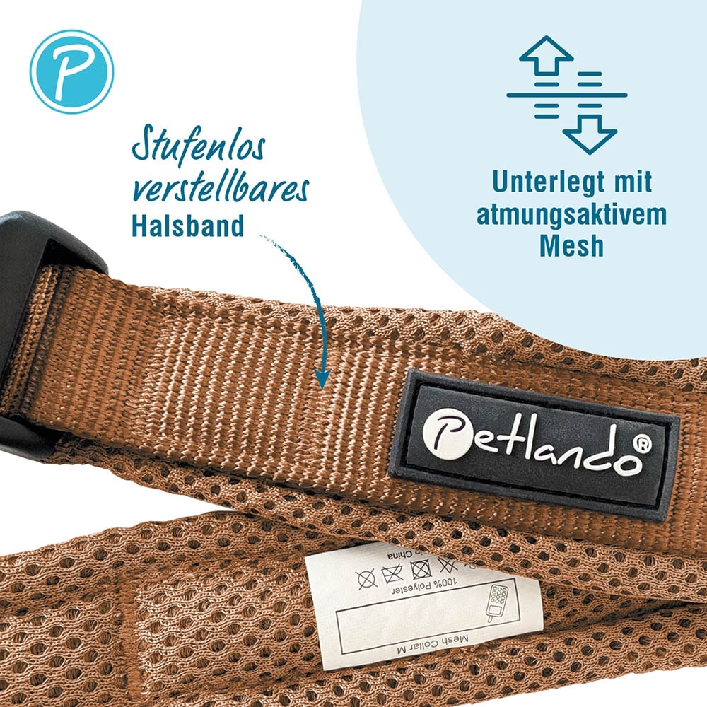 Petlando Mesh Halsband cognac_1