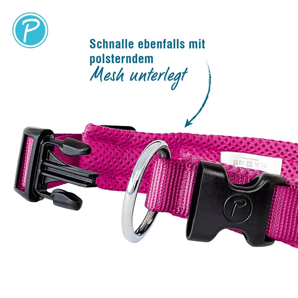 Petlando Mesh Halsband fuchsia_2