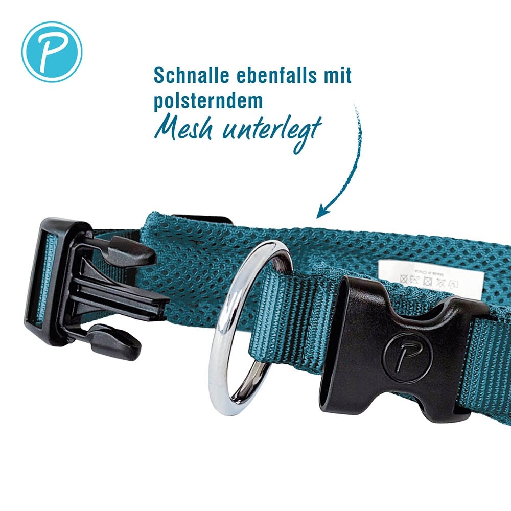 Petlando Mesh Halsband petrol_2