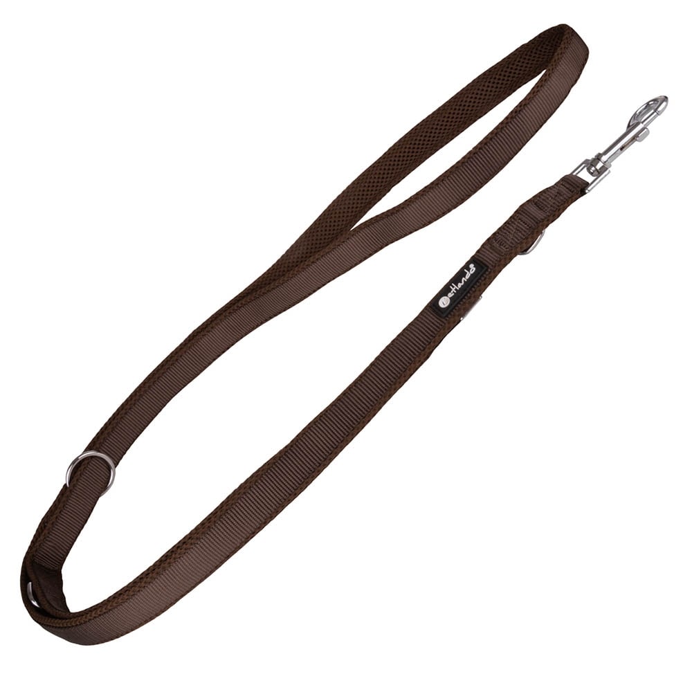 Petlando Mesh verstellbare Führleine mokka_0