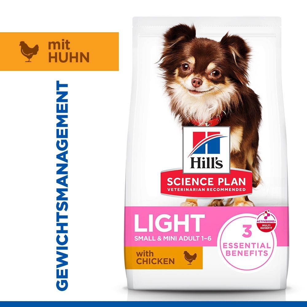 Hills Science Plan Small & Mini Adult Light Trockenfutter für Hunde_1
