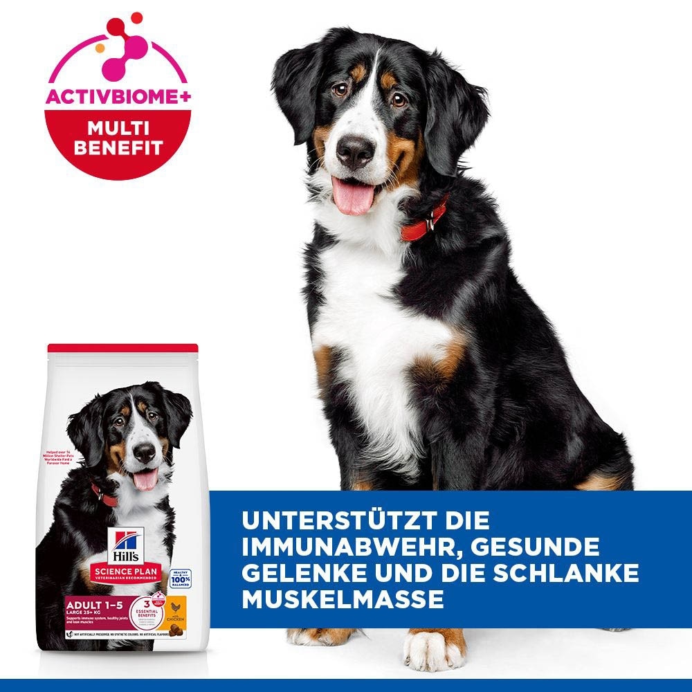 Hills Science Plan Adult Large Breed mit Huhn Trockenfutter für Hunde_5