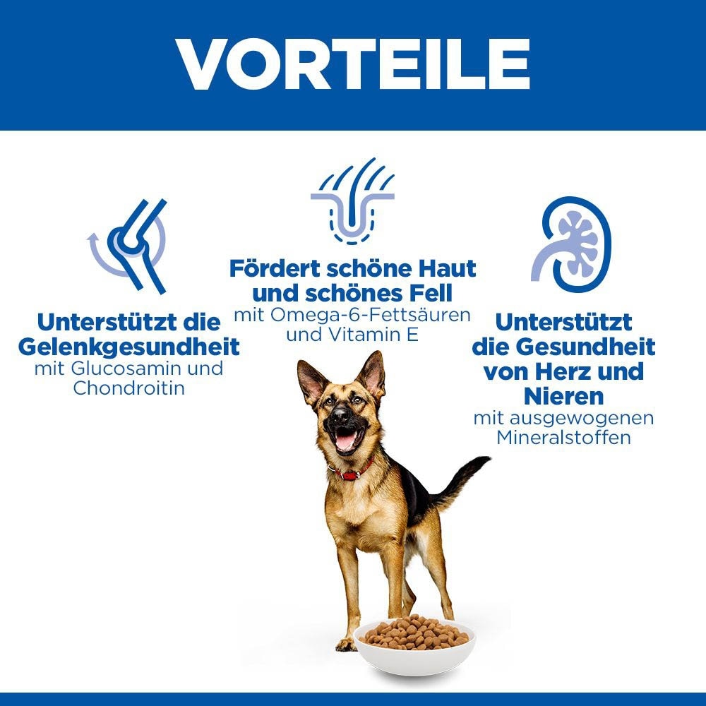 Hills Science Plan Mature Adult 6+ Large Breed mit Huhn Trockenfutter für Hunde_3